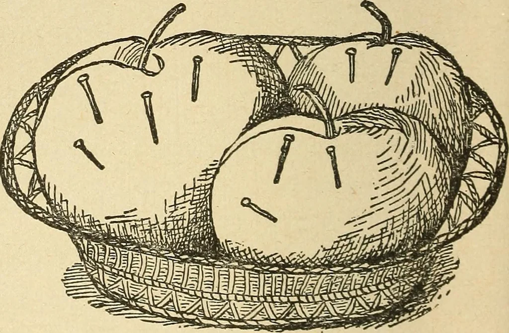An illustration from Fancy work for pleasure and profit, 1905, leaf 252
