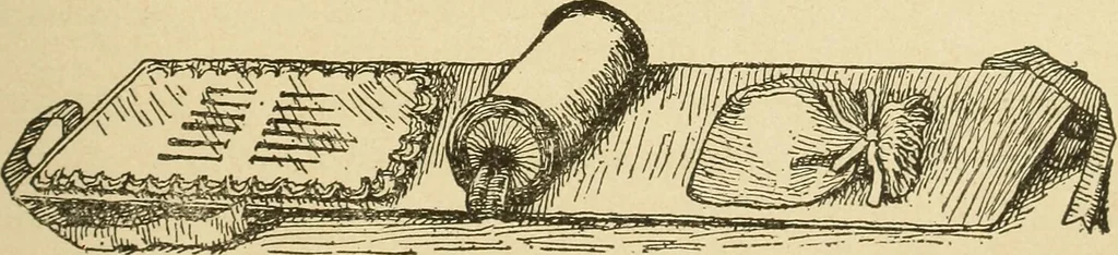 An illustration from Fancy work for pleasure and profit, 1905, leaf 261