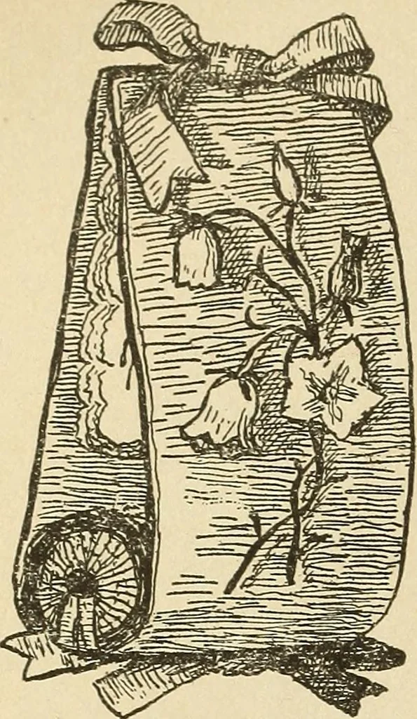 An illustration from Fancy work for pleasure and profit, 1905, leaf 262