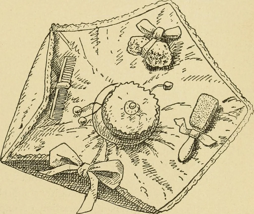 An illustration from Fancy work for pleasure and profit, 1905, leaf 265