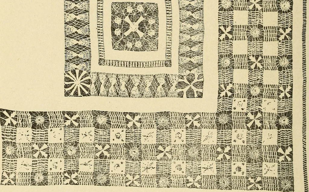 An illustration from Fancy work for pleasure and profit, 1905, leaf 278