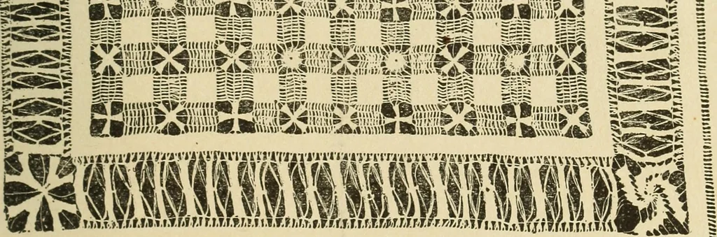 An illustration from Fancy work for pleasure and profit, 1905, leaf 279
