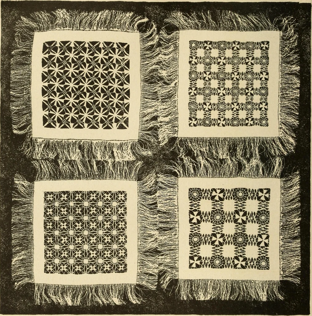 An illustration from Fancy work for pleasure and profit, 1905, leaf 282