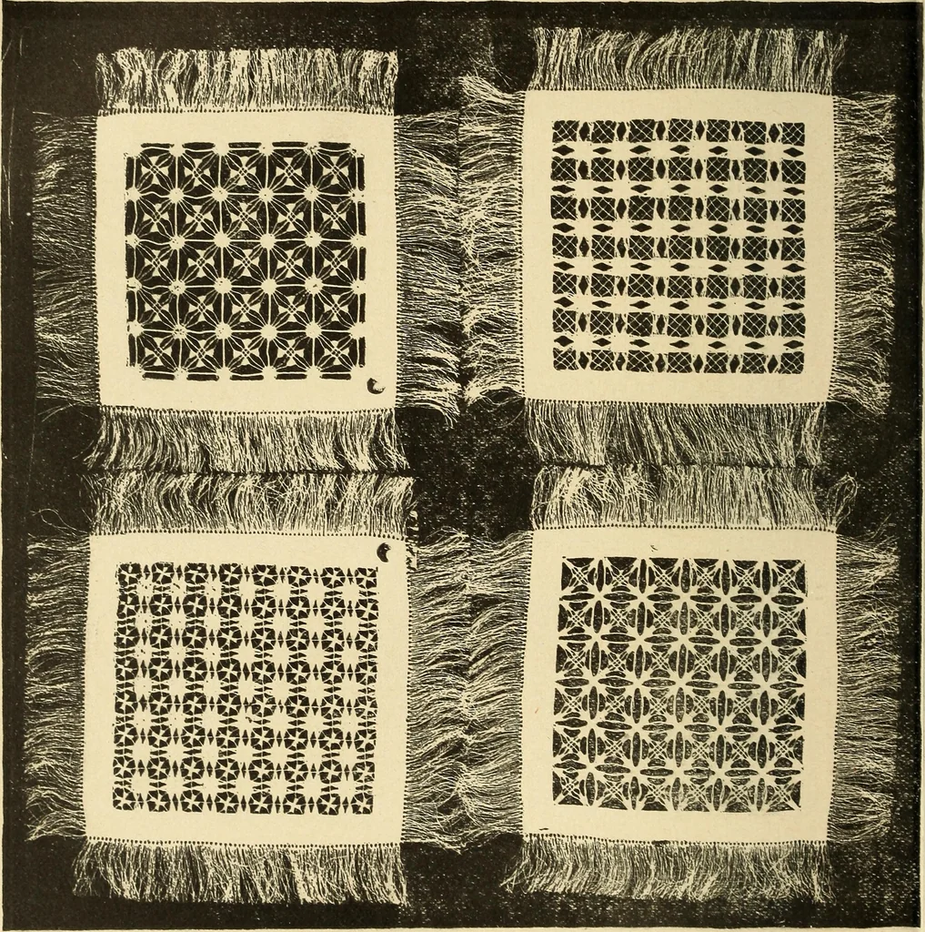 An illustration from Fancy work for pleasure and profit, 1905, leaf 284