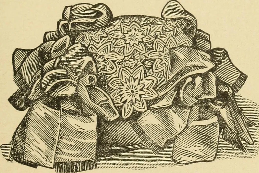 An illustration from Fancy work for pleasure and profit, 1905, leaf 289