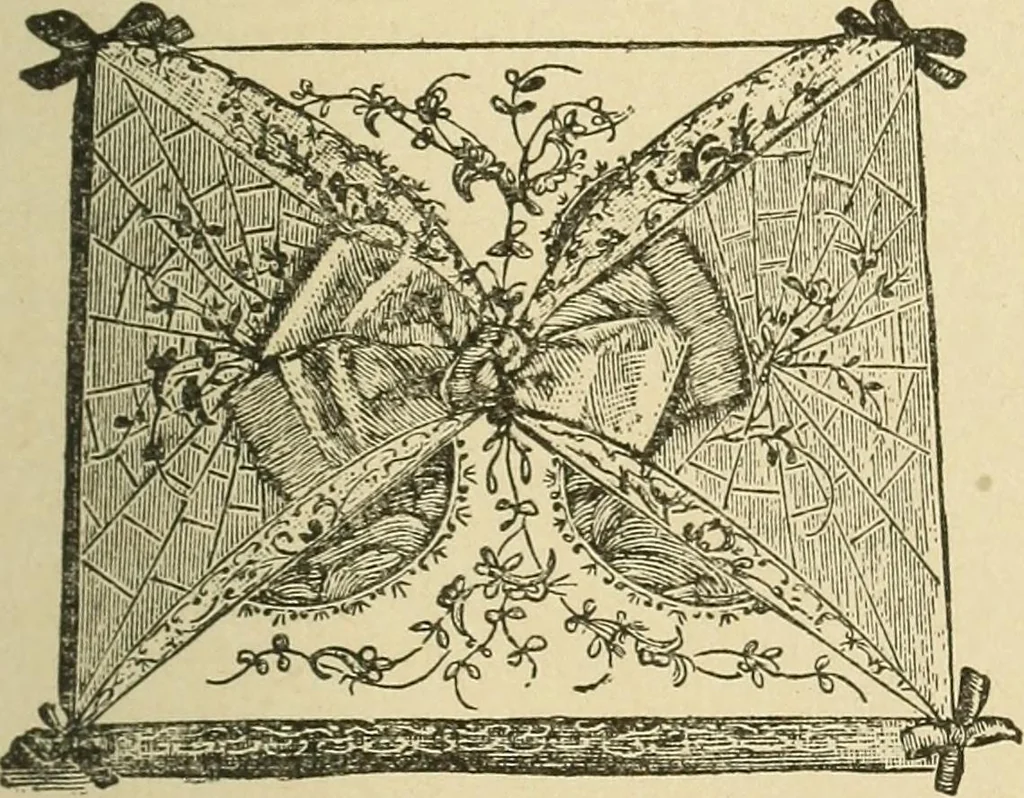 An illustration from Fancy work for pleasure and profit, 1905, leaf 291