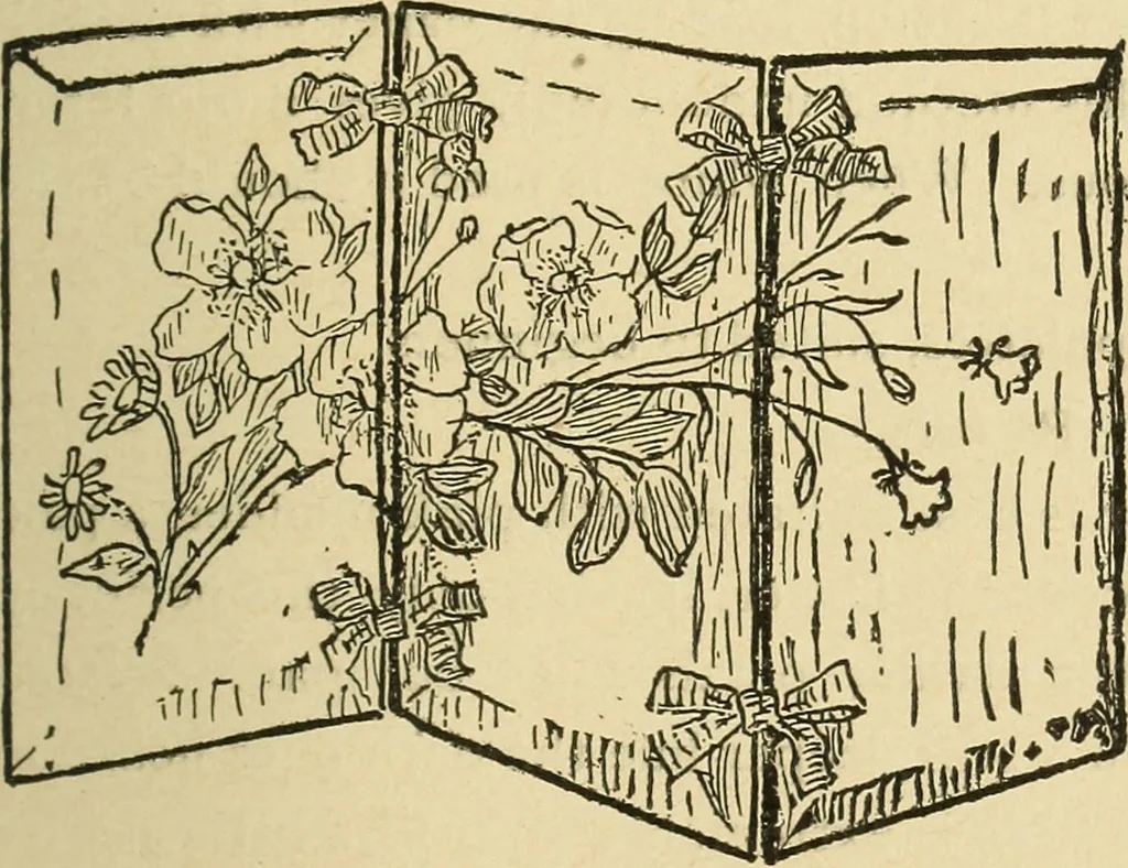 An illustration from Fancy work for pleasure and profit, 1905, leaf 301