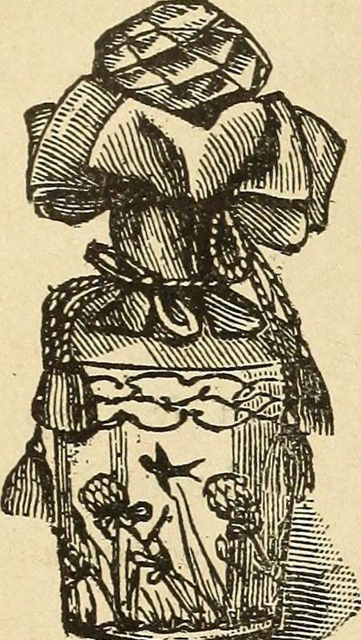 An illustration from Fancy work for pleasure and profit, 1905, leaf 318