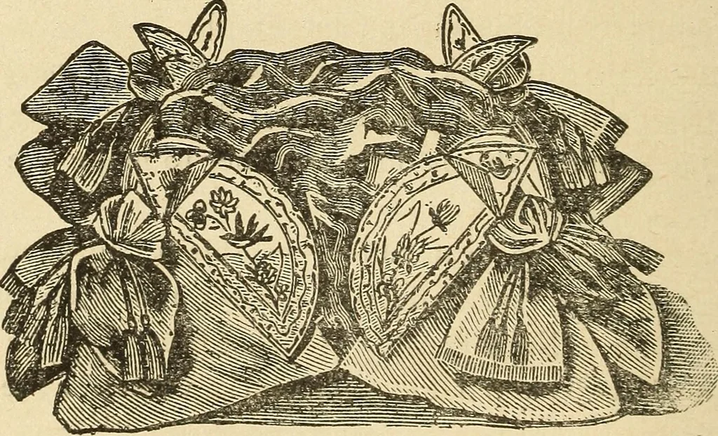 An illustration from Fancy work for pleasure and profit, 1905, leaf 318
