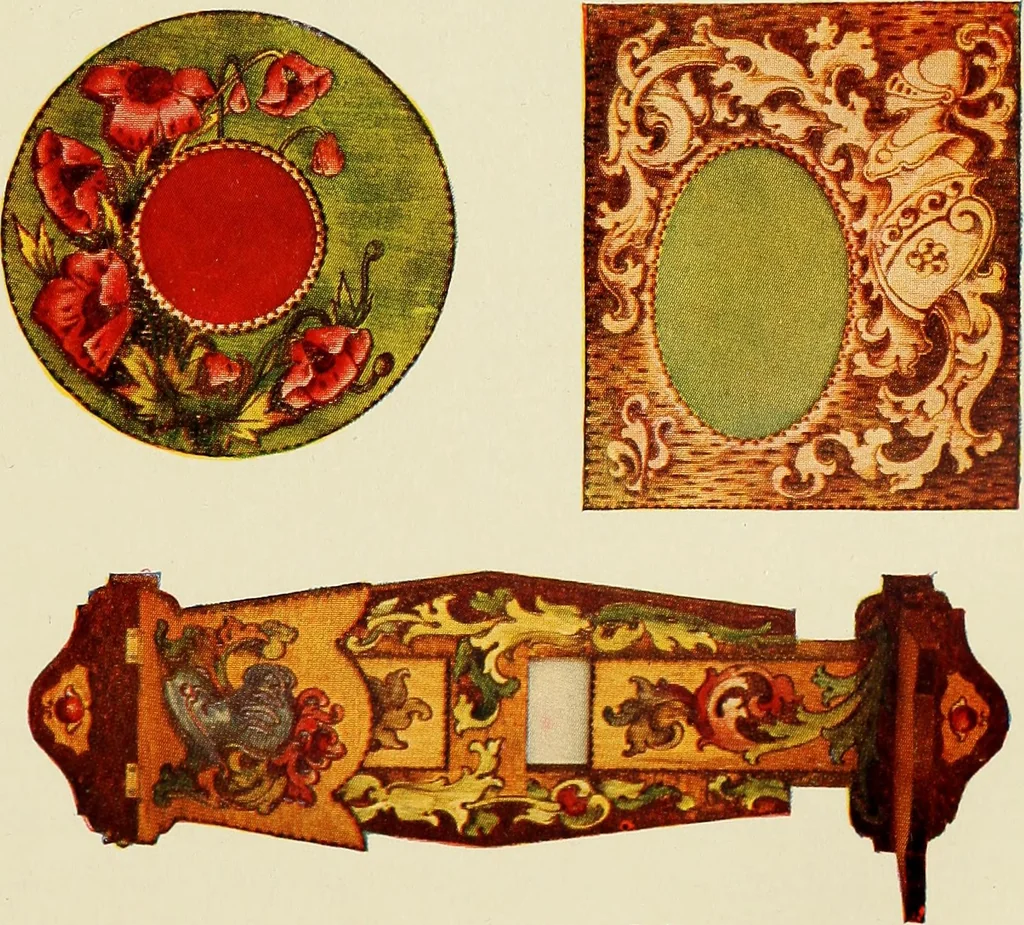 An illustration from Fancy work for pleasure and profit, 1905, leaf 321