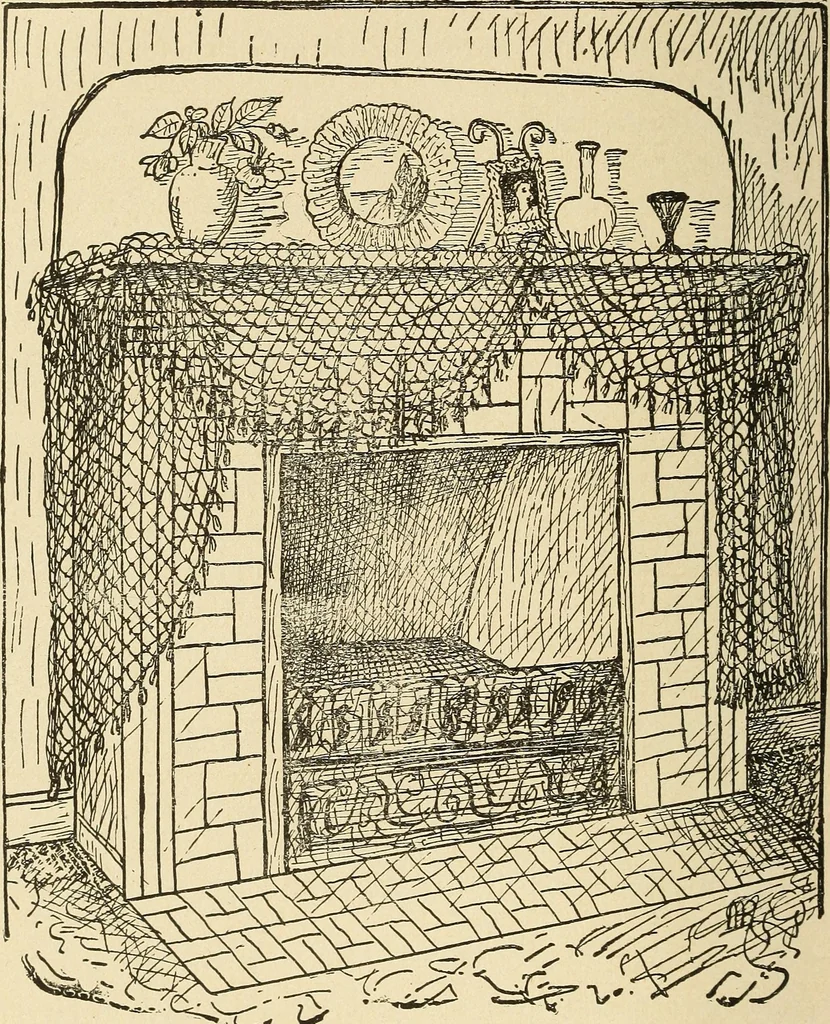 An illustration from Fancy work for pleasure and profit, 1905, leaf 332