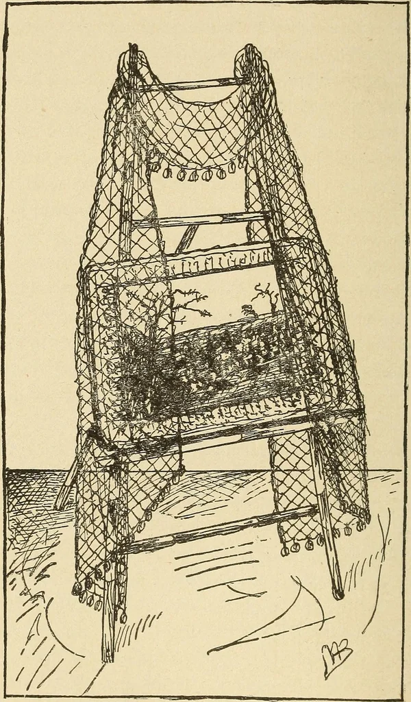 An illustration from Fancy work for pleasure and profit, 1905, leaf 336
