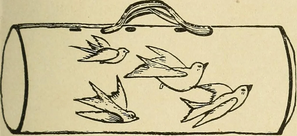 An illustration from Fancy work for pleasure and profit, 1905, leaf 337