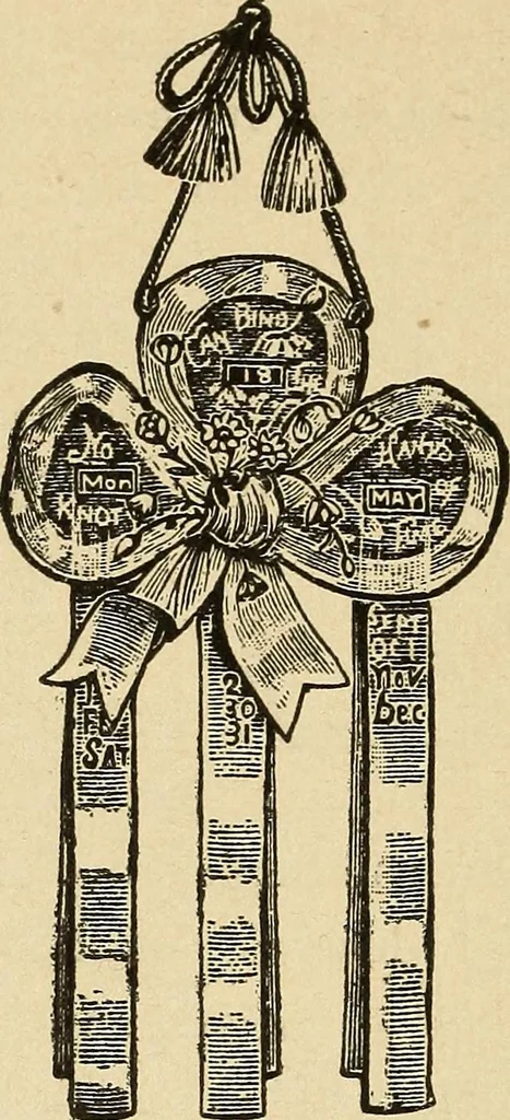 An illustration from Fancy work for pleasure and profit, 1905, leaf 338