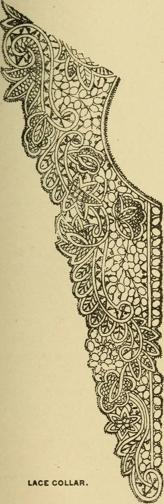 An illustration from Fancy work for pleasure and profit, 1905, leaf 349