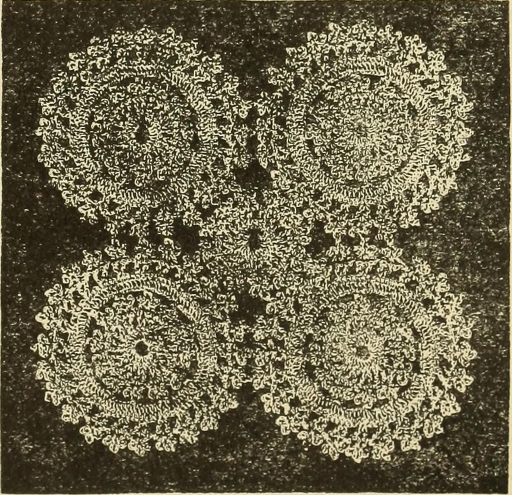 An illustration from Fancy work for pleasure and profit, 1905, leaf 377