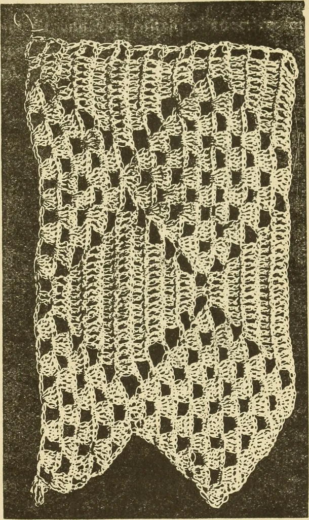 An illustration from Fancy work for pleasure and profit, 1905, leaf 381