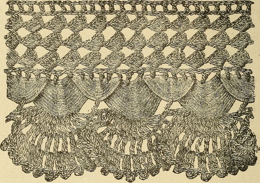 An illustration from Fancy work for pleasure and profit, 1905, leaf 386