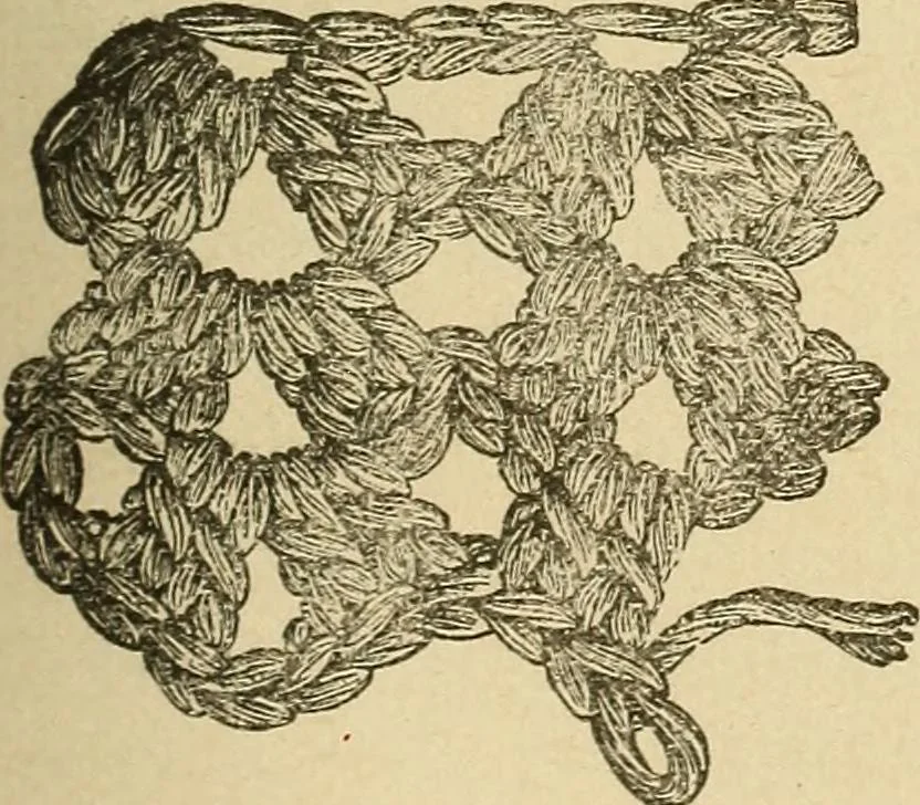 An illustration from Fancy work for pleasure and profit, 1905, leaf 391