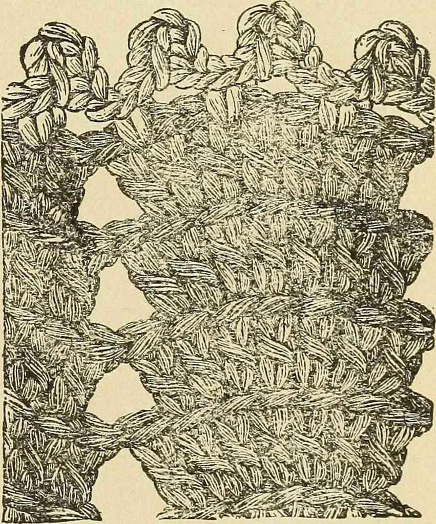 An illustration from Fancy work for pleasure and profit, 1905, leaf 392