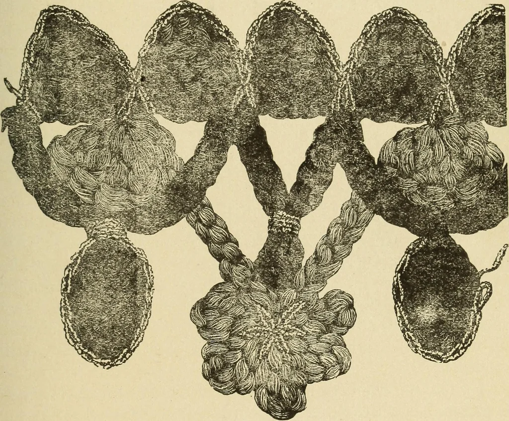 An illustration from Fancy work for pleasure and profit, 1905, leaf 393
