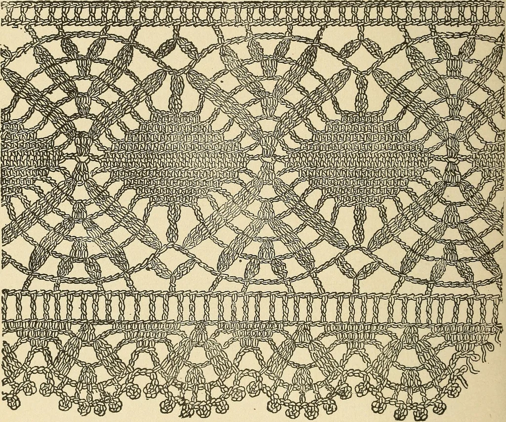 An illustration from Fancy work for pleasure and profit, 1905, leaf 396