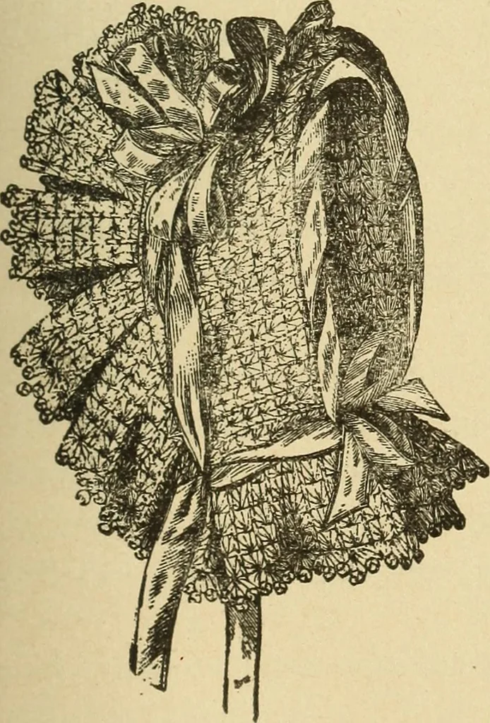 An illustration from Fancy work for pleasure and profit, 1905, leaf 411