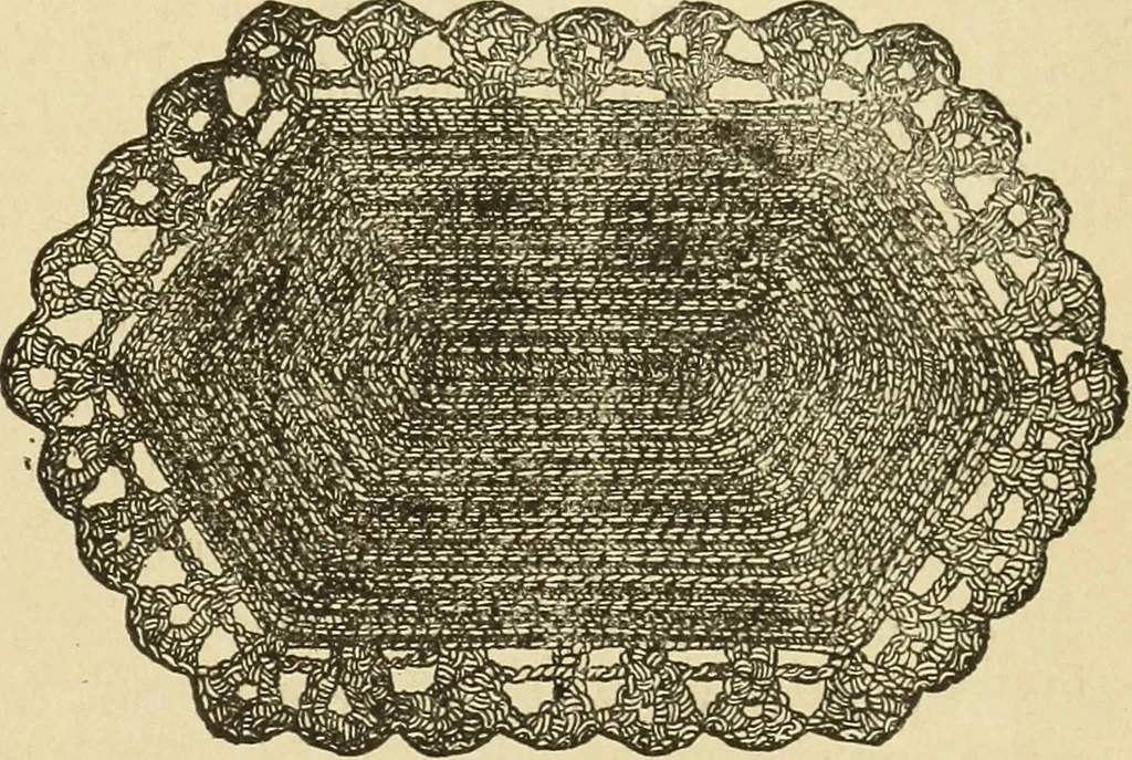 An illustration from Fancy work for pleasure and profit, 1905, leaf 415
