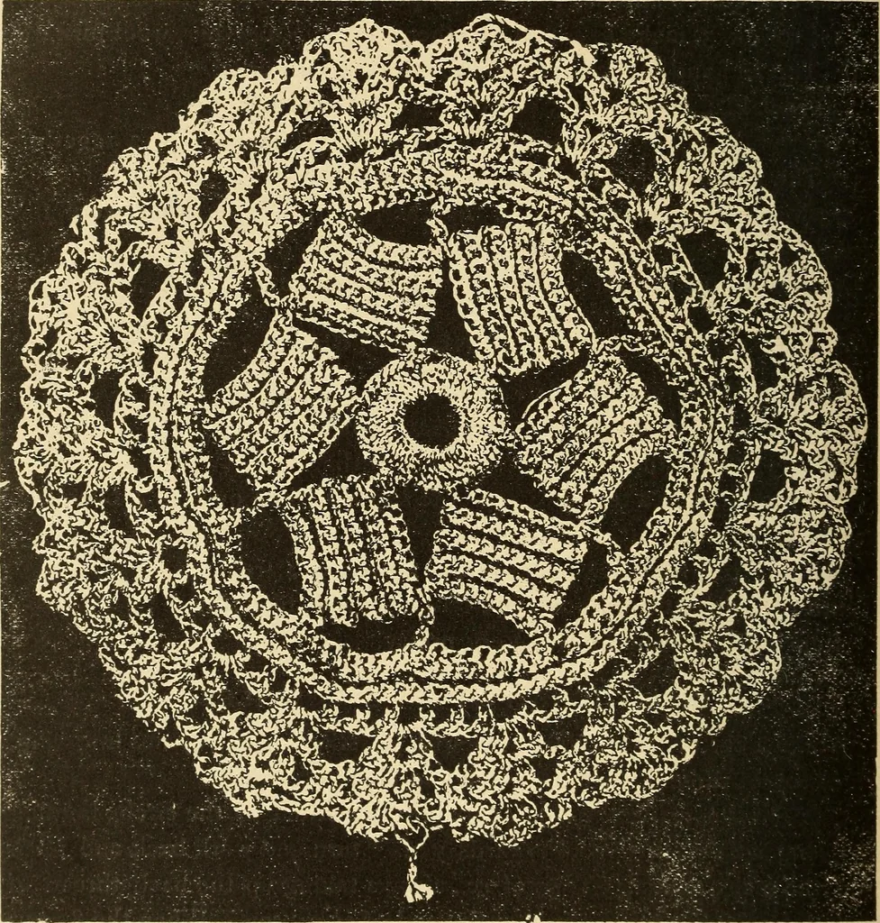 An illustration from Fancy work for pleasure and profit, 1905, leaf 422