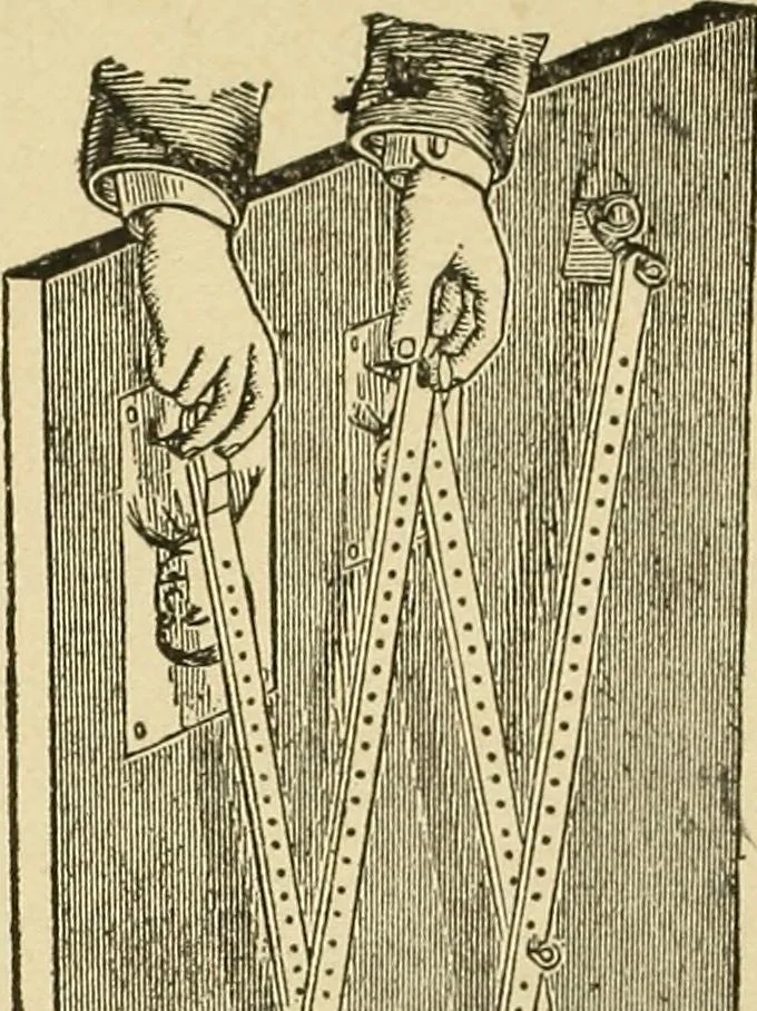 An illustration from Fancy work for pleasure and profit, 1905, leaf 43