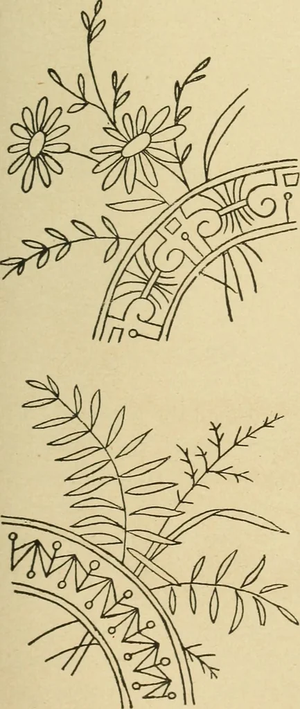 An illustration from Fancy work for pleasure and profit, 1905, leaf 467