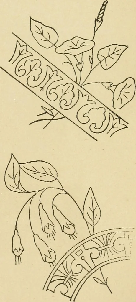 An illustration from Fancy work for pleasure and profit, 1905, leaf 467