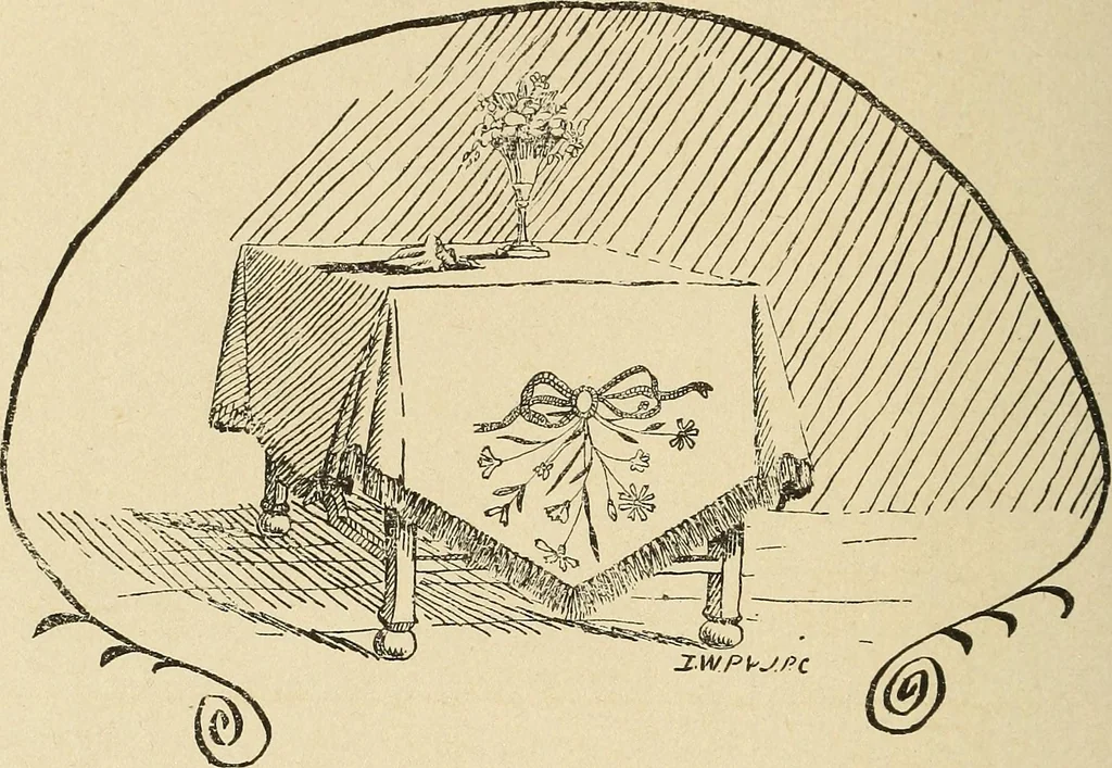 An illustration from Fancy work for pleasure and profit, 1905, leaf 468