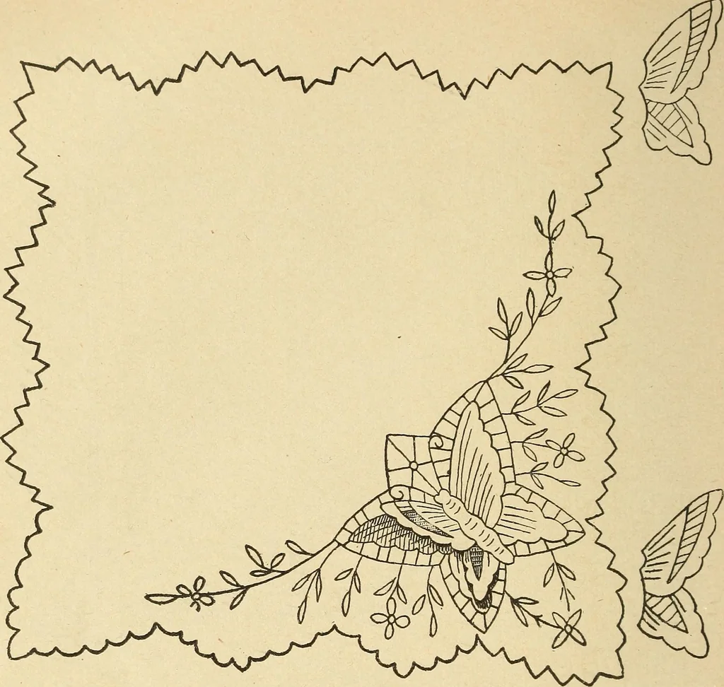 An illustration from Fancy work for pleasure and profit, 1905, leaf 470