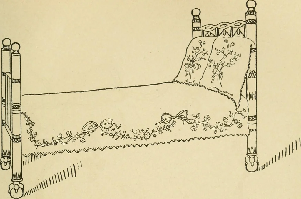 An illustration from Fancy work for pleasure and profit, 1905, leaf 473
