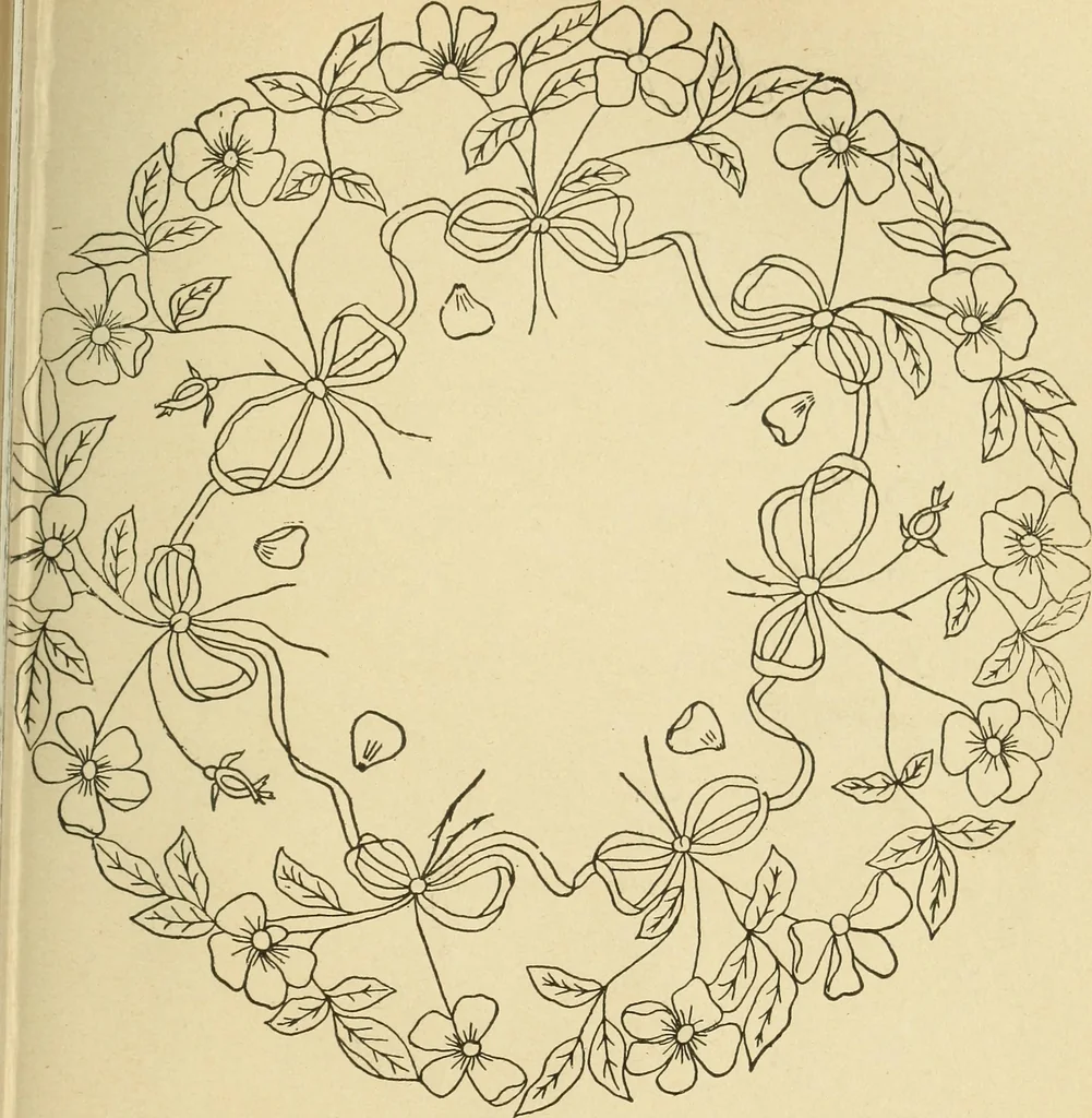 An illustration from Fancy work for pleasure and profit, 1905, leaf 475