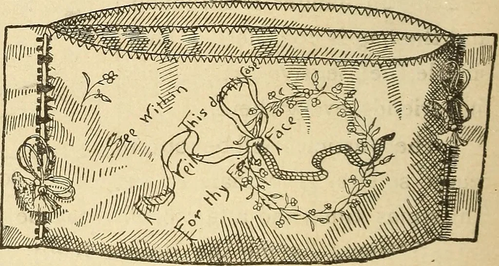 An illustration from Fancy work for pleasure and profit, 1905, leaf 482