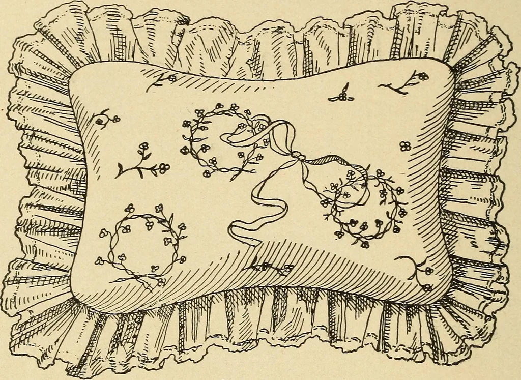 An illustration from Fancy work for pleasure and profit, 1905, leaf 490