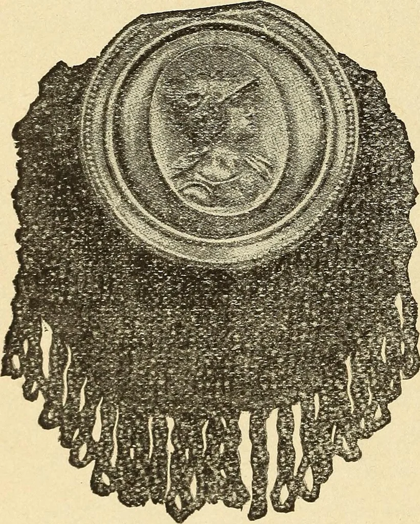 An illustration from Fancy work for pleasure and profit, 1905, leaf 508
