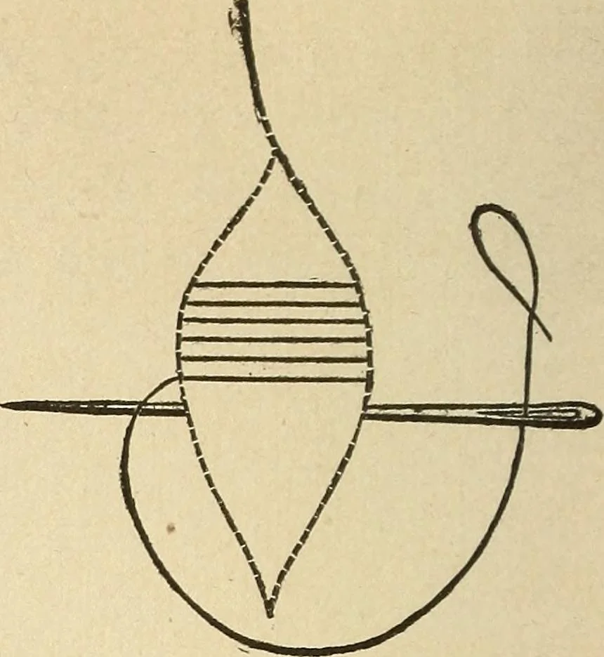 An illustration from Fancy work for pleasure and profit, 1905, leaf 52