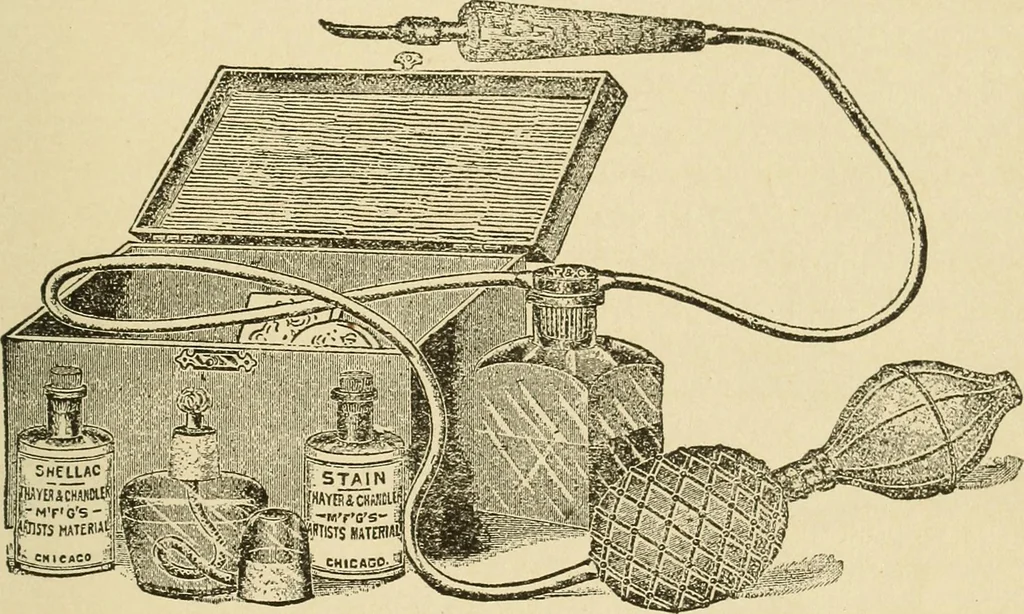 An illustration from Fancy work for pleasure and profit, 1905, leaf 523