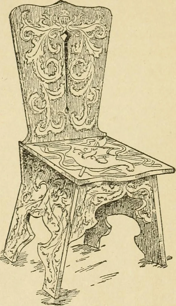 An illustration from Fancy work for pleasure and profit, 1905, leaf 527