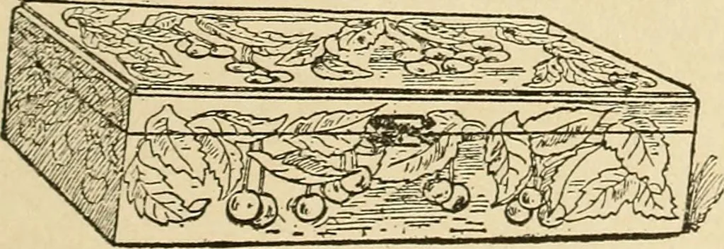 An illustration from Fancy work for pleasure and profit, 1905, leaf 527