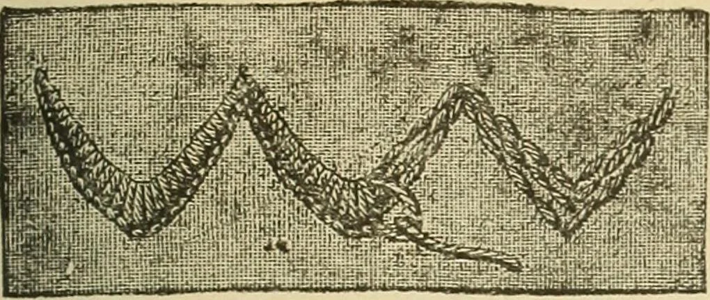 An illustration from Fancy work for pleasure and profit, 1905, leaf 53