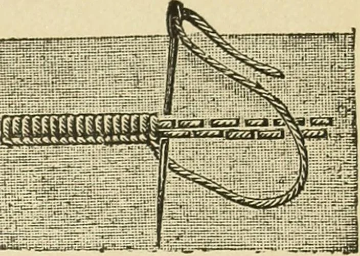 An illustration from Fancy work for pleasure and profit, 1905, leaf 53