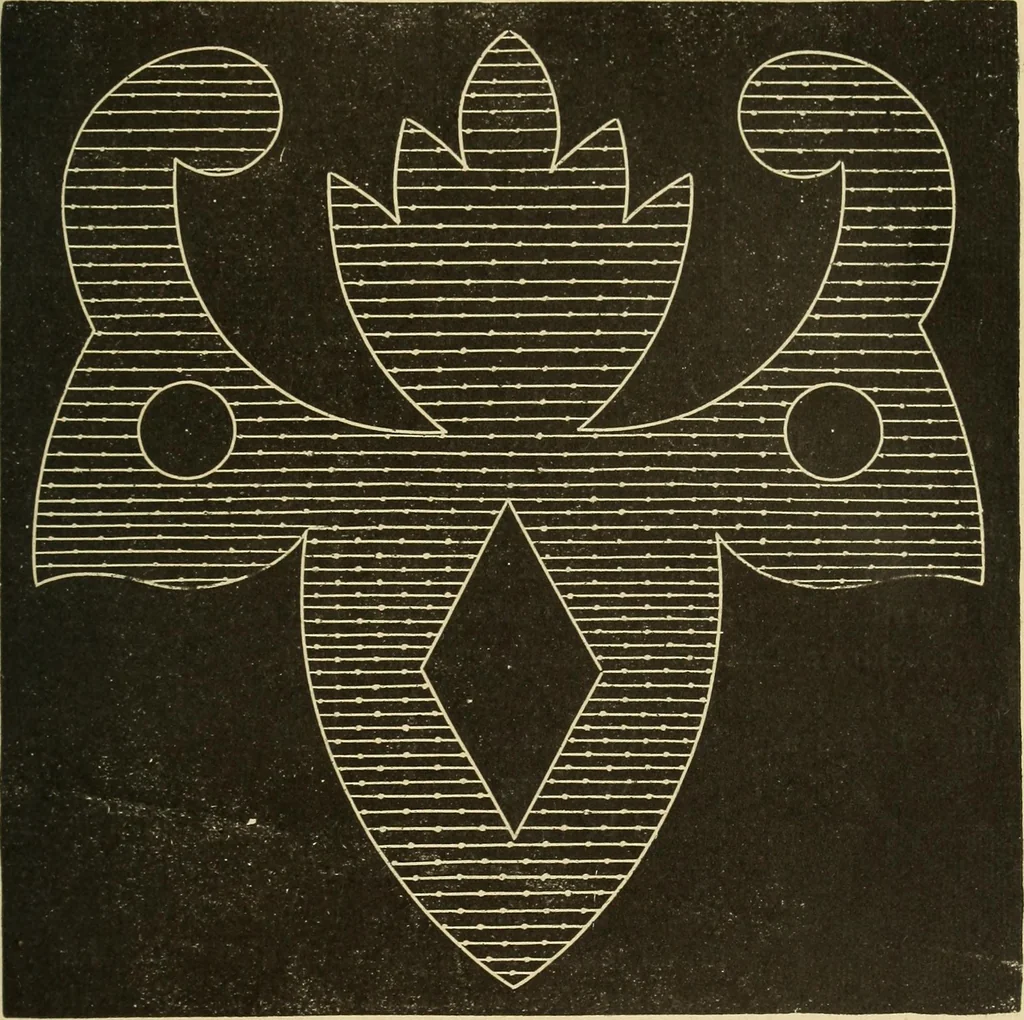 An illustration from Fancy work for pleasure and profit, 1905, leaf 57