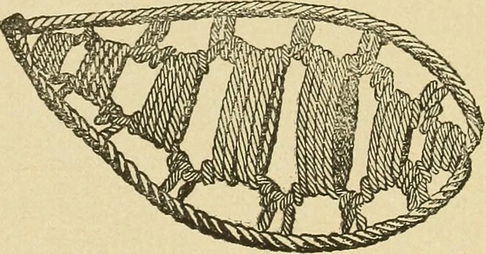 An illustration from Fancy work for pleasure and profit, 1905, leaf 65