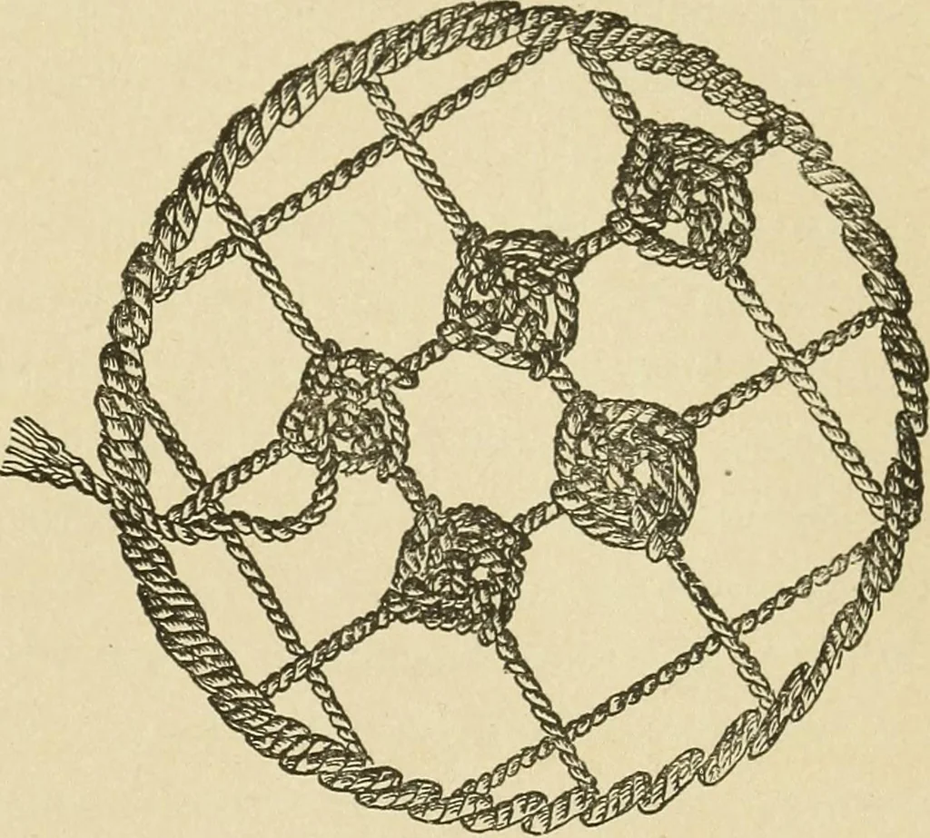 An illustration from Fancy work for pleasure and profit, 1905, leaf 67