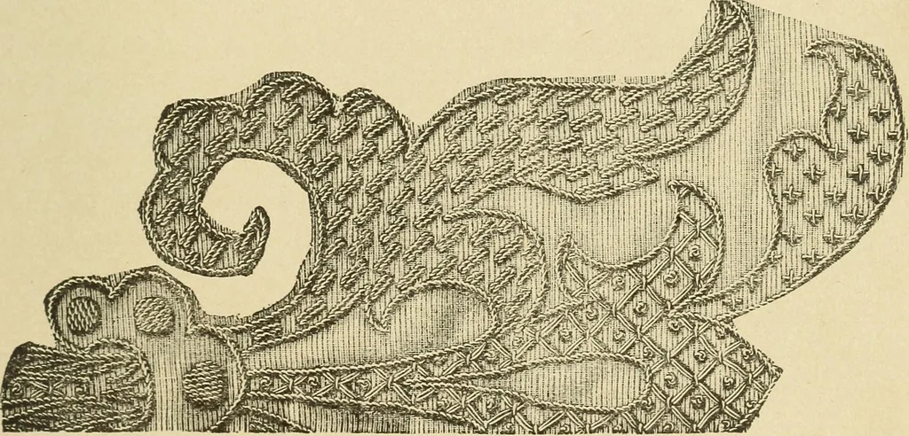 An illustration from Fancy work for pleasure and profit, 1905, leaf 71