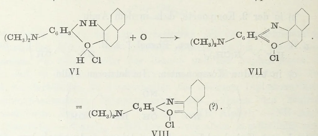 An illustration from Farbenchemisches Praktikum : zugleich Einführung in die Farbenchemie und Färbereitechnik, 1908, leaf 266